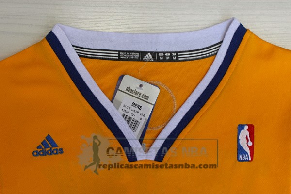 Camiseta Manga Corta Warriors Thompson Amarillo